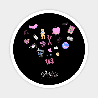 stray kids maxident Magnet